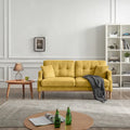 3-Seater Sofa with USB Charge Port, Waterproof Fabric and Foam Fill for Living Room