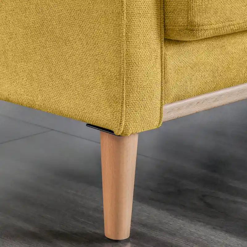 3-Seater Sofa with USB Charge Port, Waterproof Fabric and Foam Fill for Living Room
