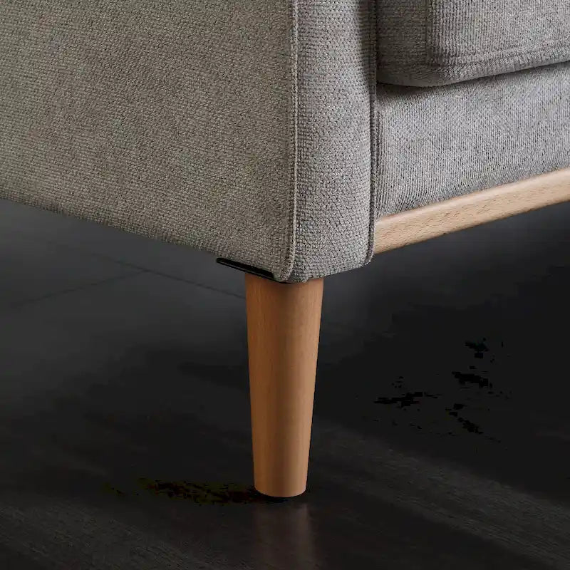 3-Seater Sofa with USB Charge Port, Waterproof Fabric and Foam Fill for Living Room