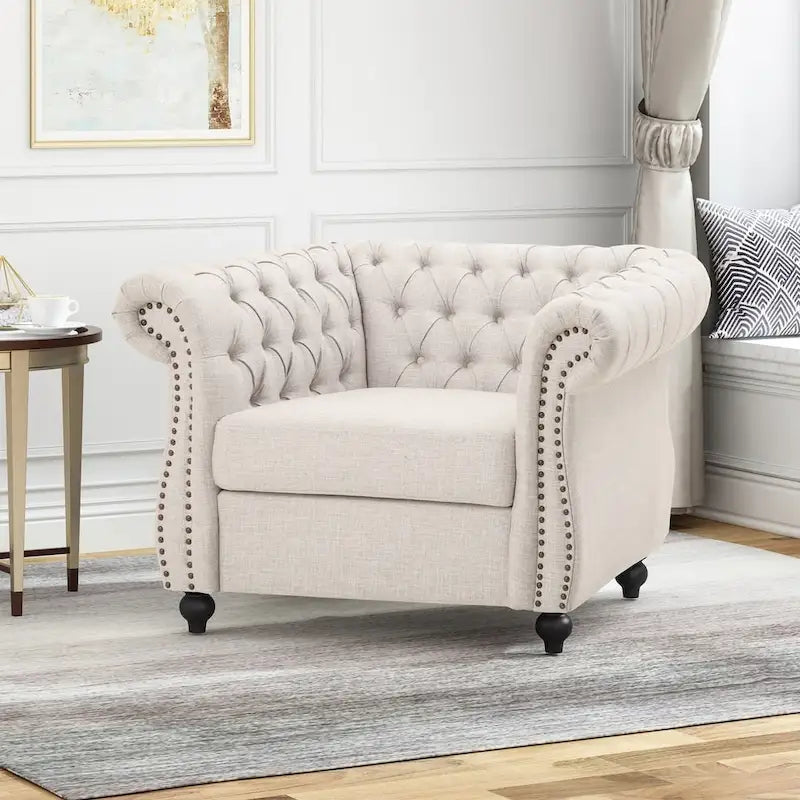 Westminster Chesterfield Club Chair by Christopher Knight Home