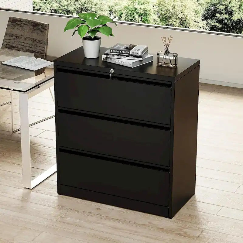 3 Drawer Metal Locking File Cabinet for Home Office